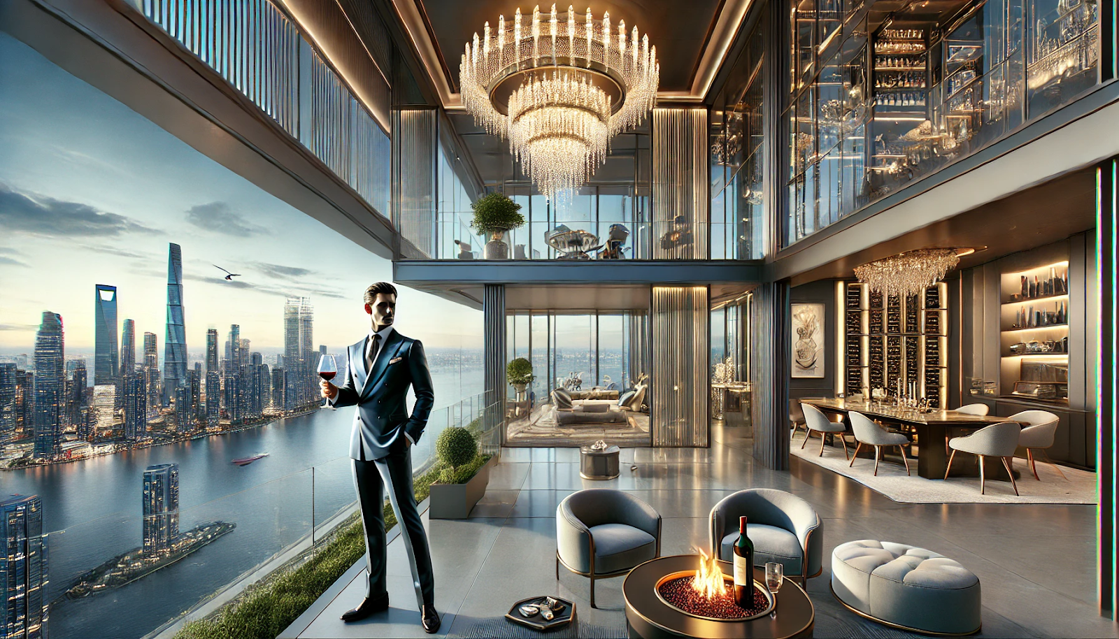 Căn hộ Sky Villa mở ra cuộc sống sang trọng, tiện nghi - Ảnh minh hoạ