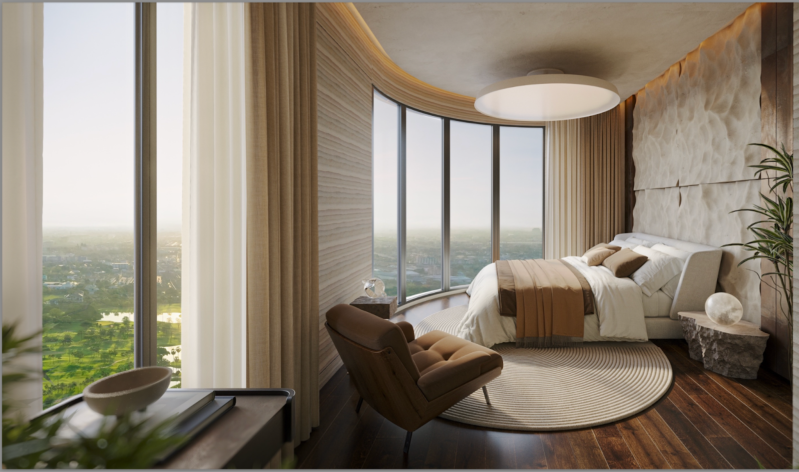 không gian nghỉ dưỡng đẳng cấp tại Sky Villa của dự án La Pura