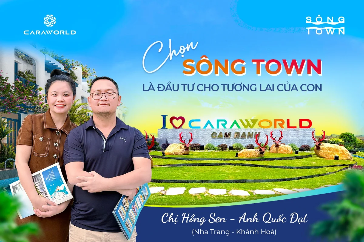 Nhà phố biển Sông Town là lựa chọn sáng suốt cho tương lai của con