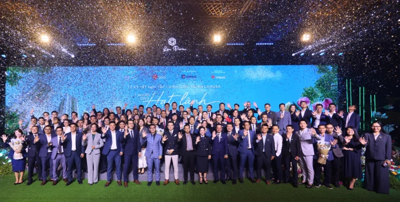 39 đại lý chiến lược phân phối dự án La Pura