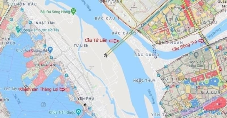 Siêu Cầu Tứ Liên 20.000 Tỷ Đồng: Bước Đột Phá Kết Nối Đôi Bờ Sông Hồng
