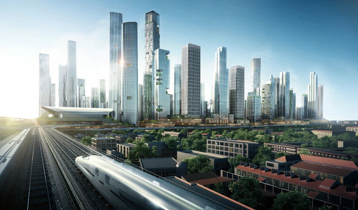 TOD (Transit-Oriented Development) là mô hình quy hoạch đô thị xoay quanh hệ thống giao thông công cộng: metro, xe buýt, nhà ga. 