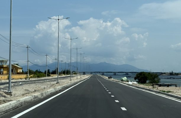 Đoạn đường Nguyễn Tất Thànhddax hoàn thành