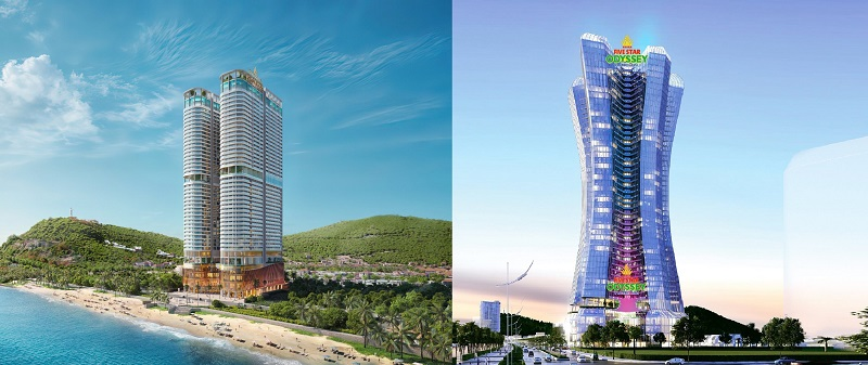 Phối cảnh dự án Five Star Poseidon và Five Star Odyssey.