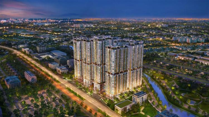 Giá nhích dần theo hạ tầng, giao dịch căn hộ khu vực này tăng nhiệt