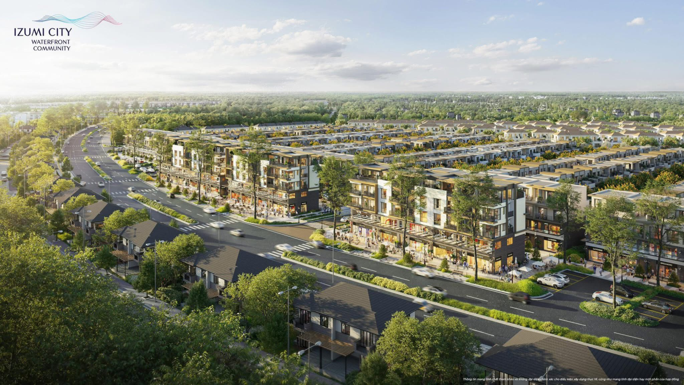 Izumi City giai đoạn 2 phát triển khai phân khu Izumi Canaria
