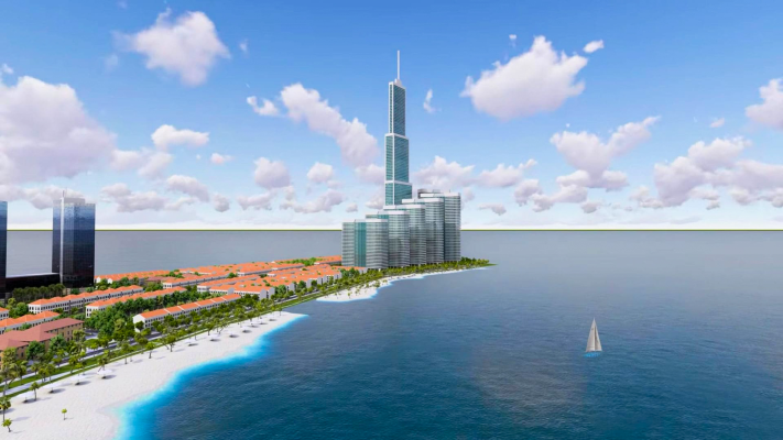 Toàn cảnh khu vực sẽ xây tòa tháp 108 tầng, cao nhất việt nam, top 10 thế giới