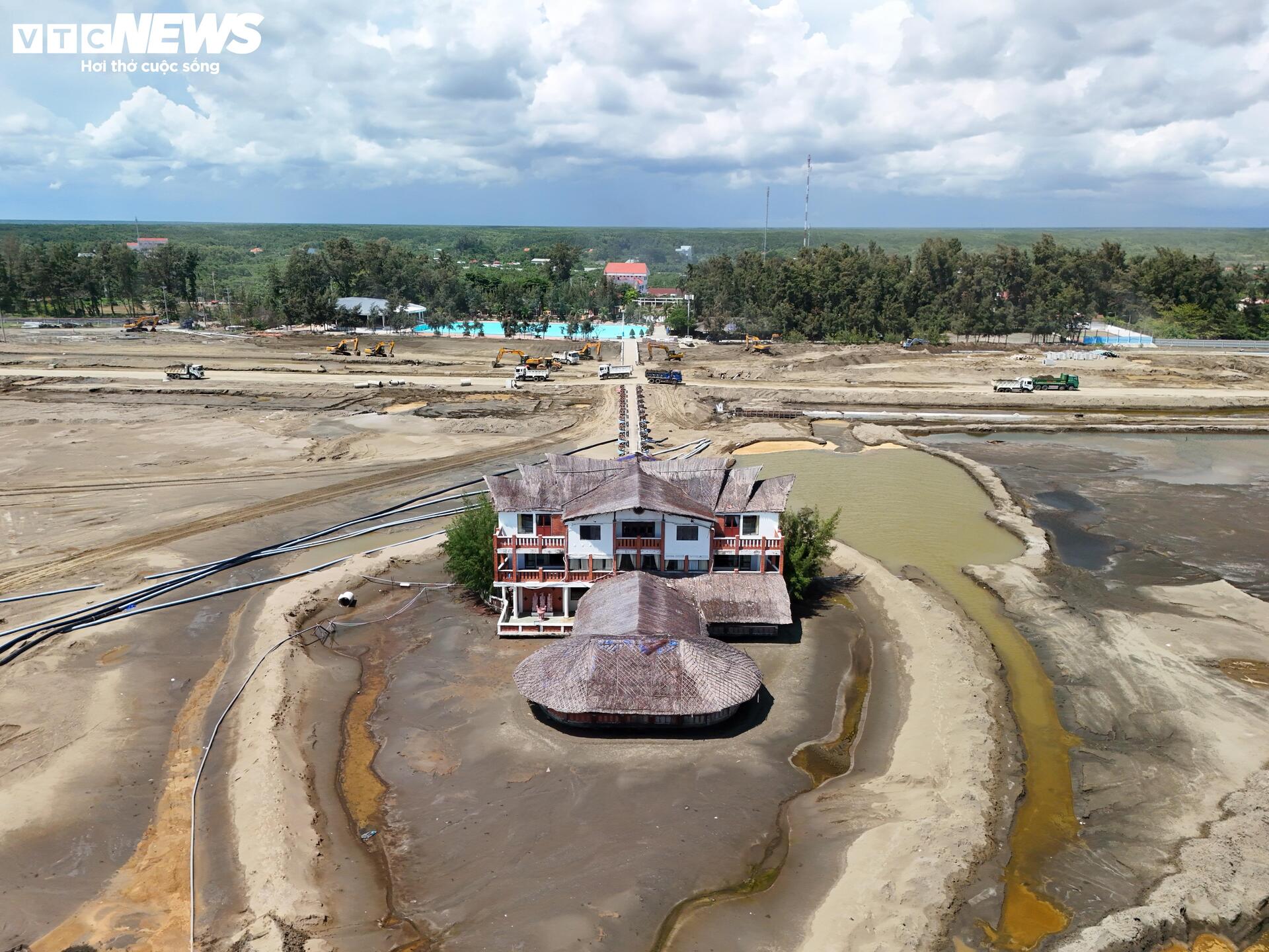 Toàn cảnh siêu dự án lấn biển Cần Giờ sau gần nửa năm khởi công - 10