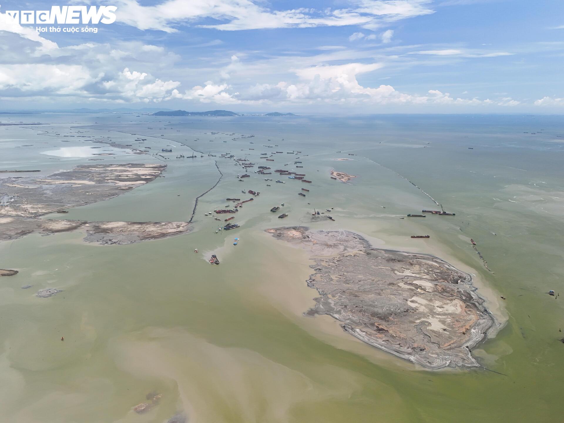 Toàn cảnh siêu dự án lấn biển Cần Giờ sau gần nửa năm khởi công - 11